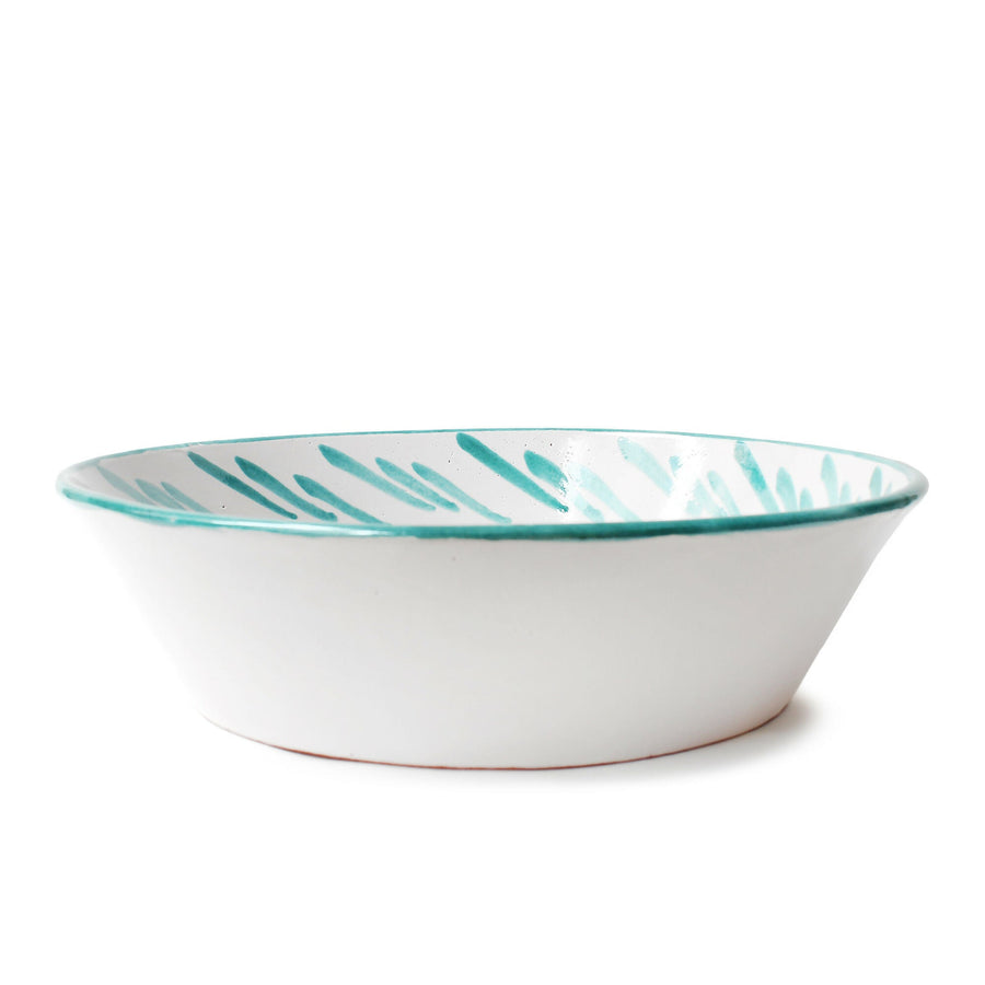 Green Lebrillo Serving Bowl