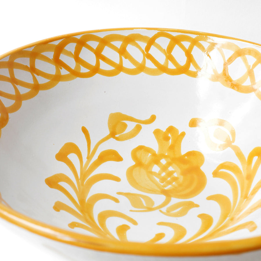 Yellow Lebrillo Serving Bowl