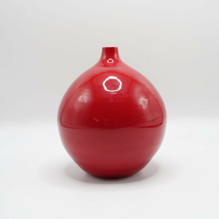 Red Vase