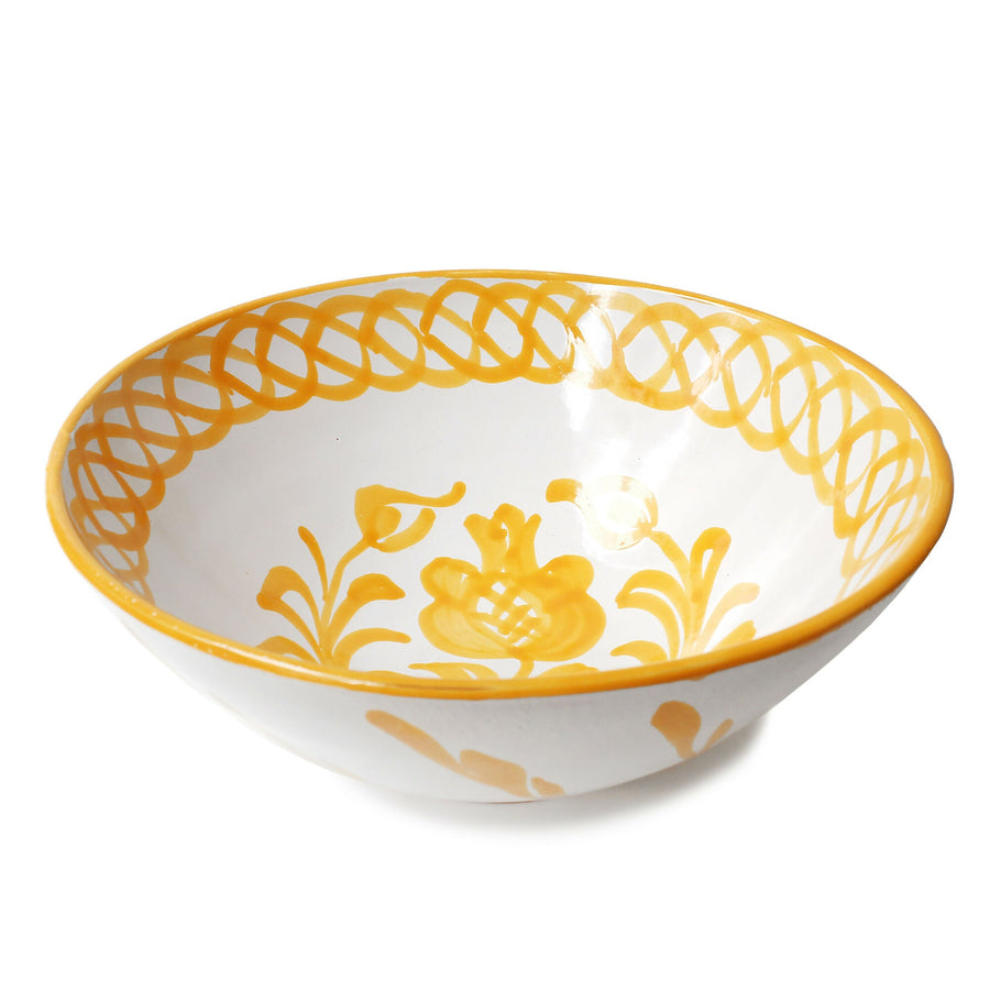 Yellow Lebrillo Serving Bowl