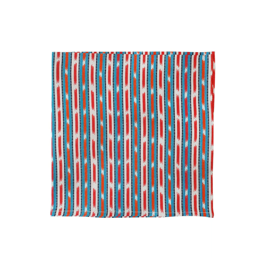 Blue and Red Emir Napkin (Set of 4)