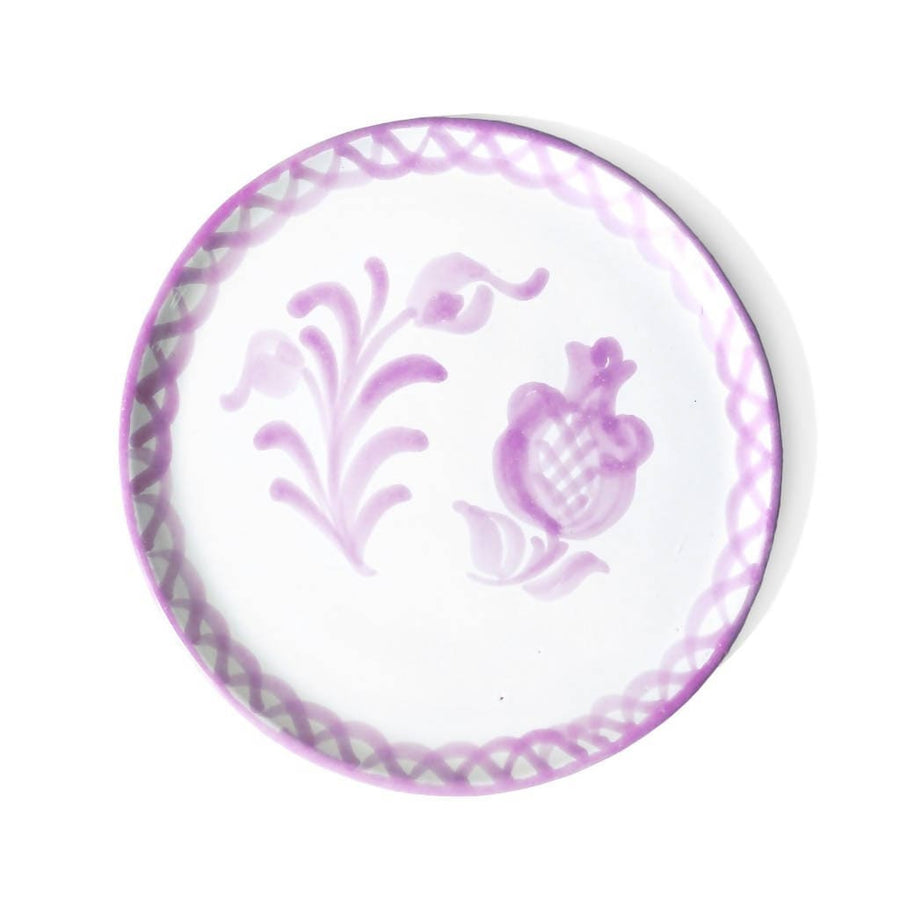 Lavender Flower Starter Plates (Set of 4)