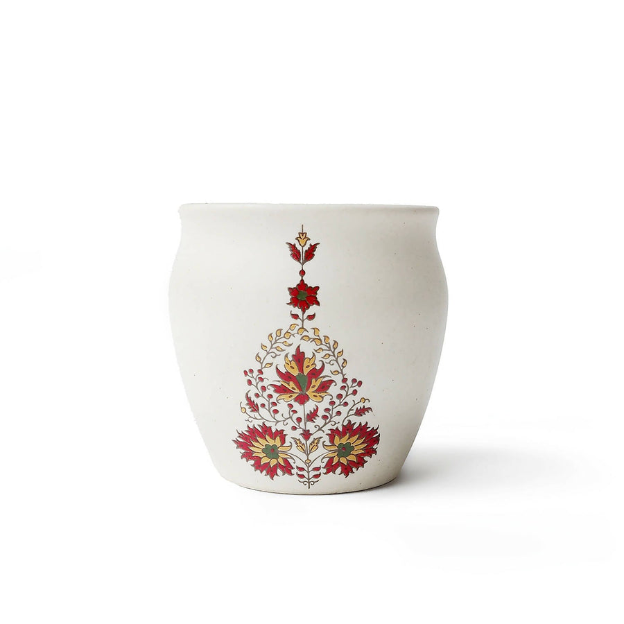 Paisley Terracotta Candle