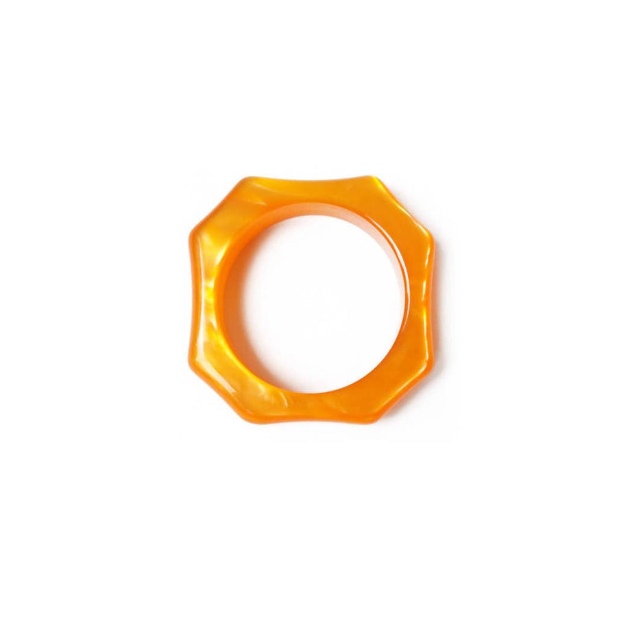 Orange Acrylic Napkin Rings