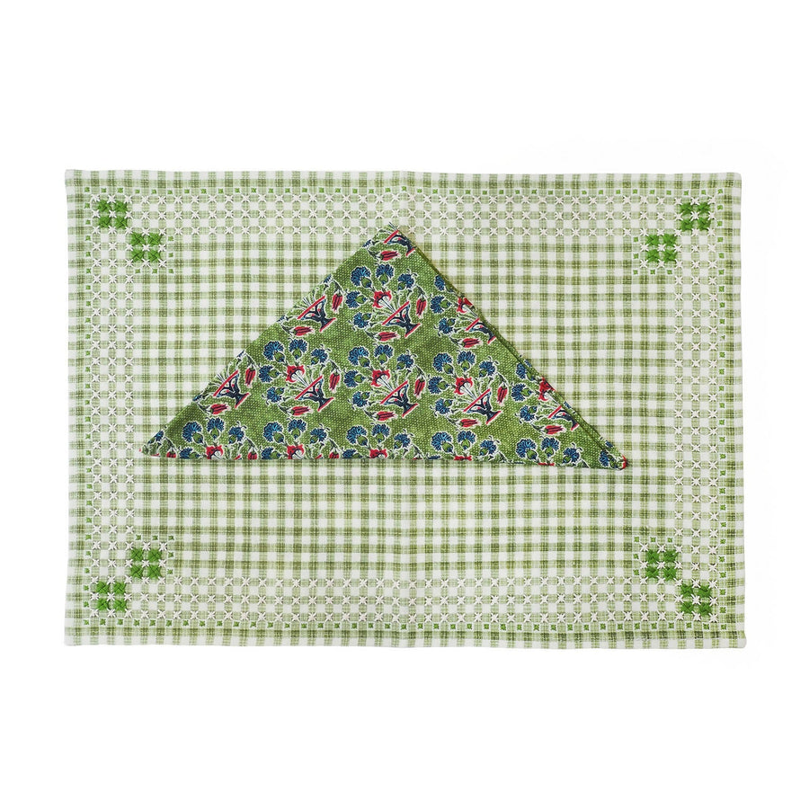 Green Ionna Placemat (Set of 4)