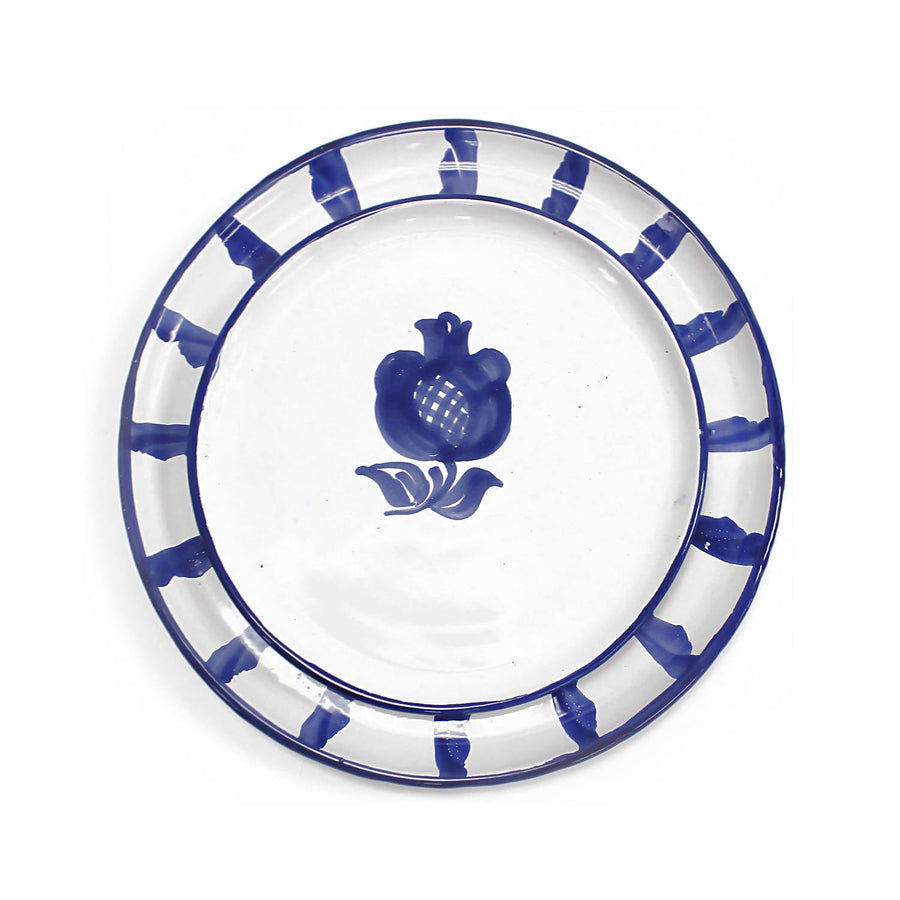 Blue Flower Starter Plates (Set of 4)