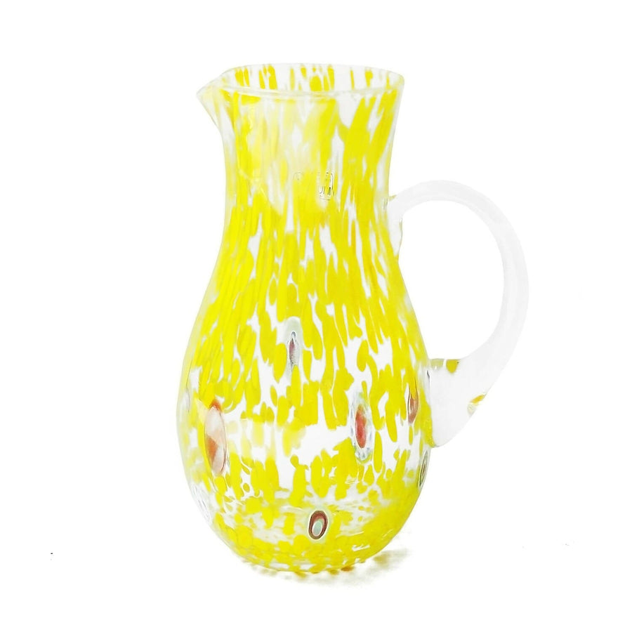 Yellow Murano Glass Carafe