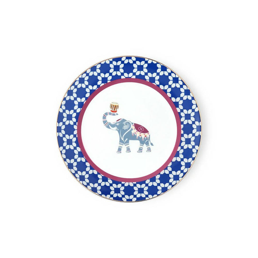 WHIMSICAL Dessert Plate Elephant