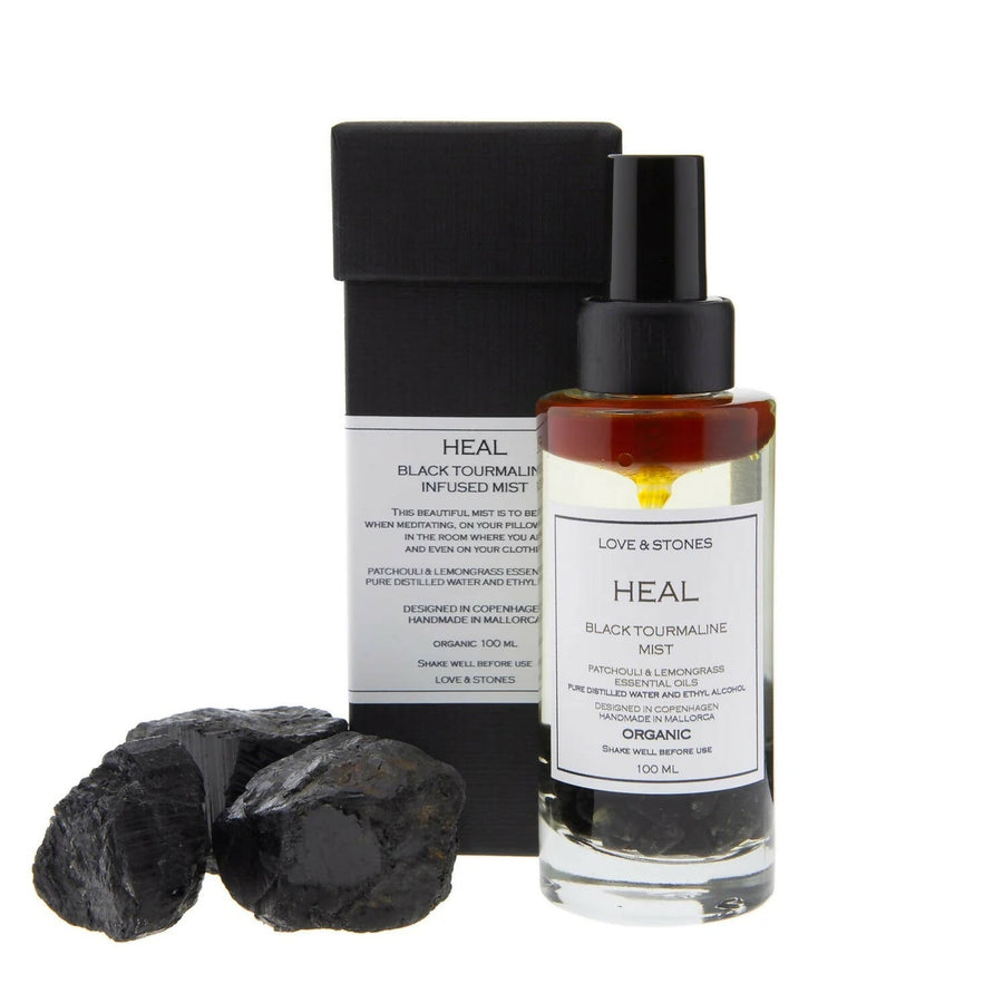 Heal - Black Tourmaline Crystal Infused Mist