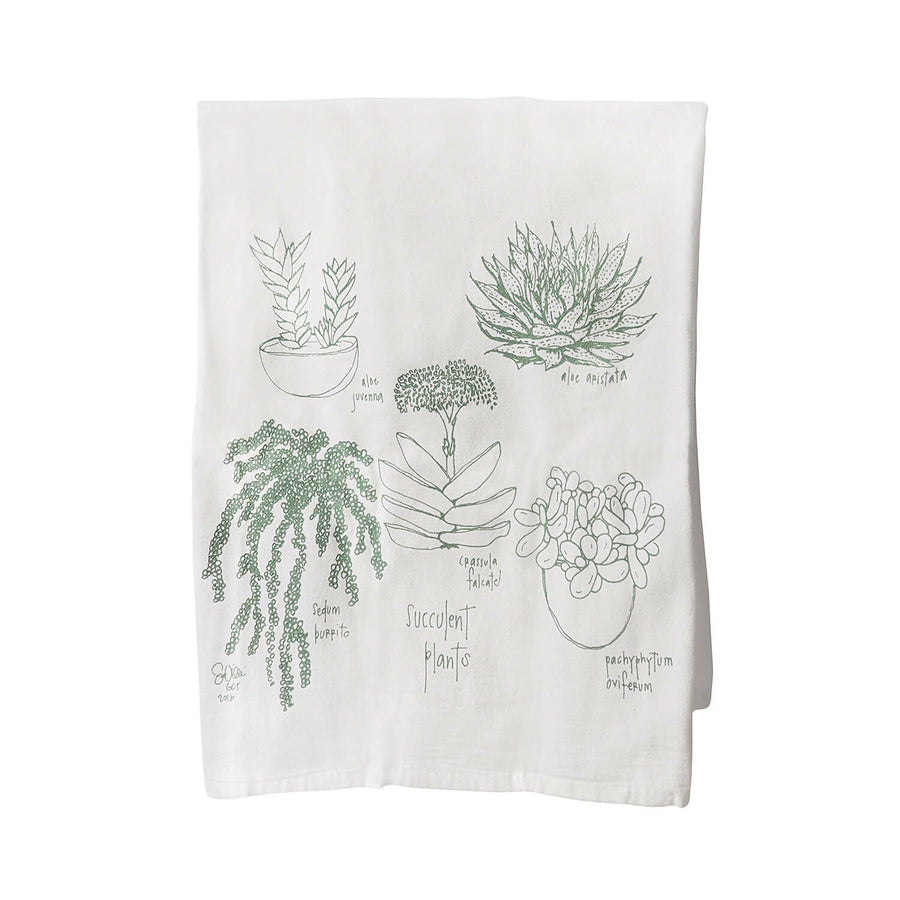 Succulent Kitchen Towel