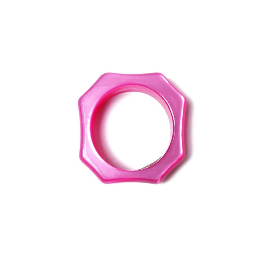 Pink Acrylic Napkin Rings