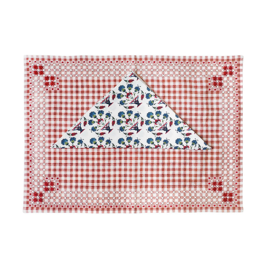 Red Ionna Placemat (Set of 4)