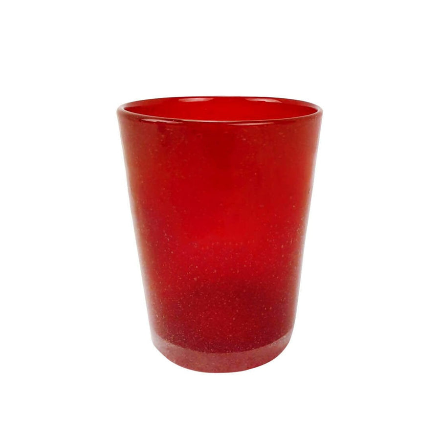 Red Water Glasses (Set of 6)