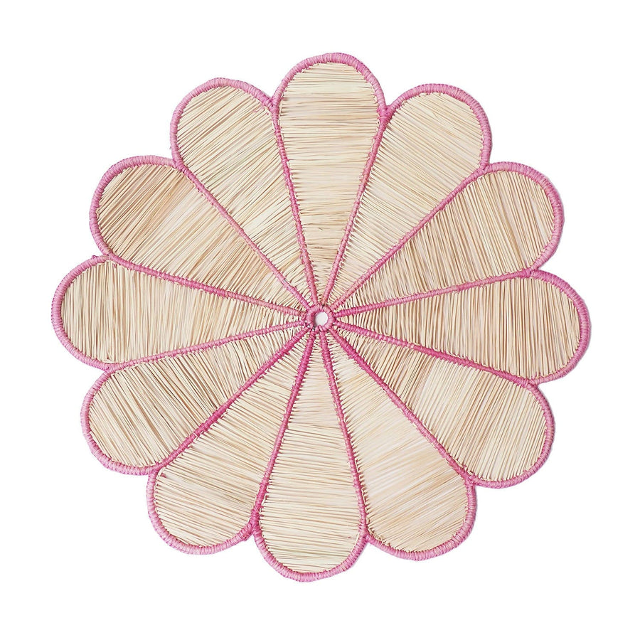 Pink Flores Placemats (Set of 4)