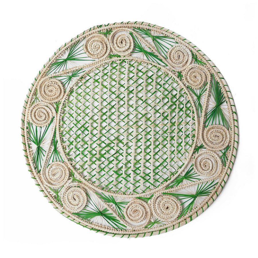 Green Iraca Placemats (Set of 4)