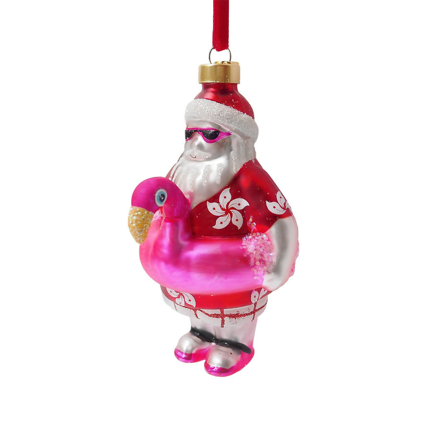 Junk Santa Ornament