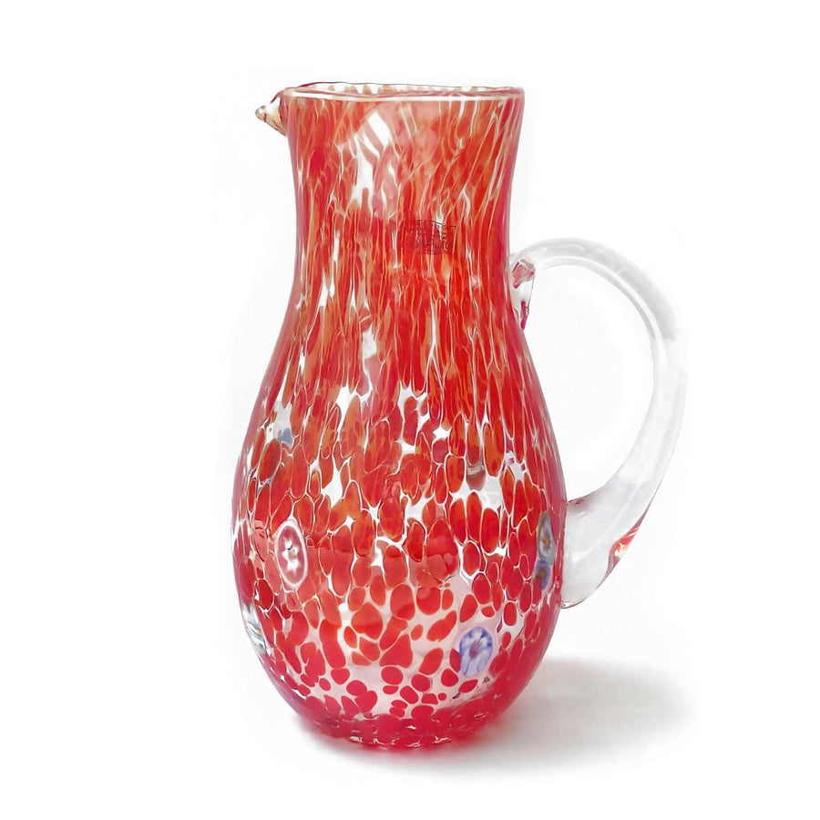 Red Murano Glass Carafe