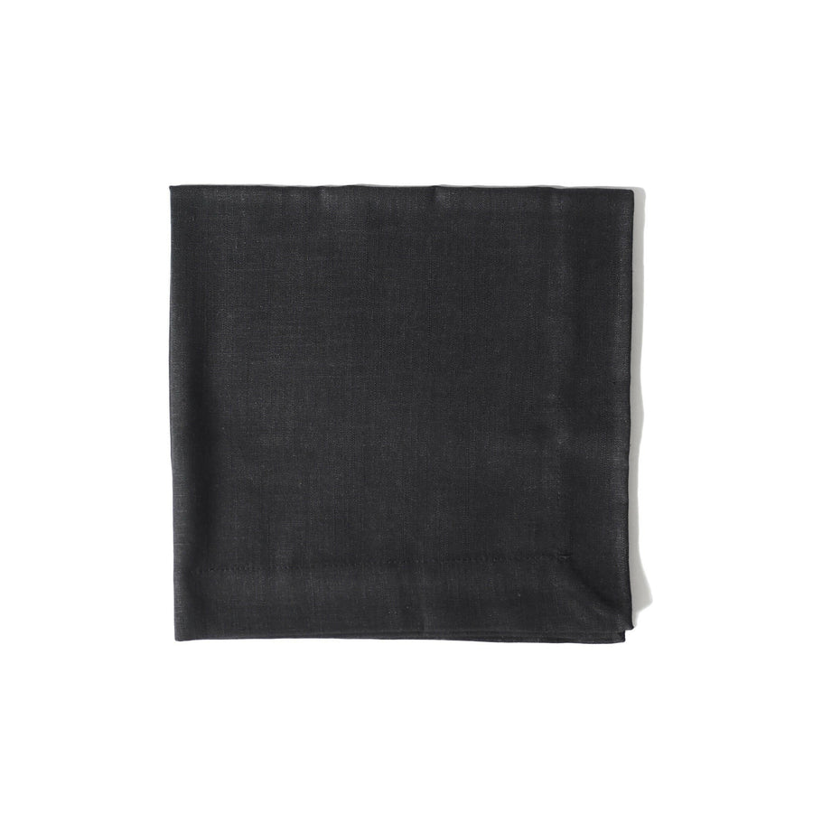 Black Linen Cotton Napkins