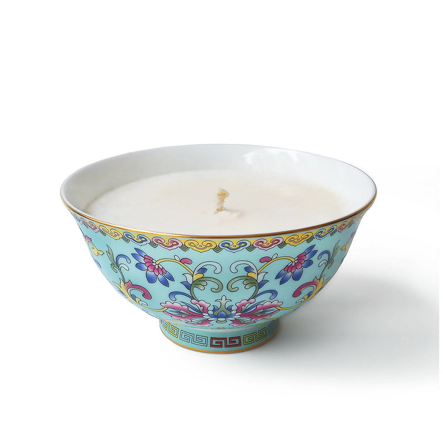 Soul Bowl Teal Candle (Small)