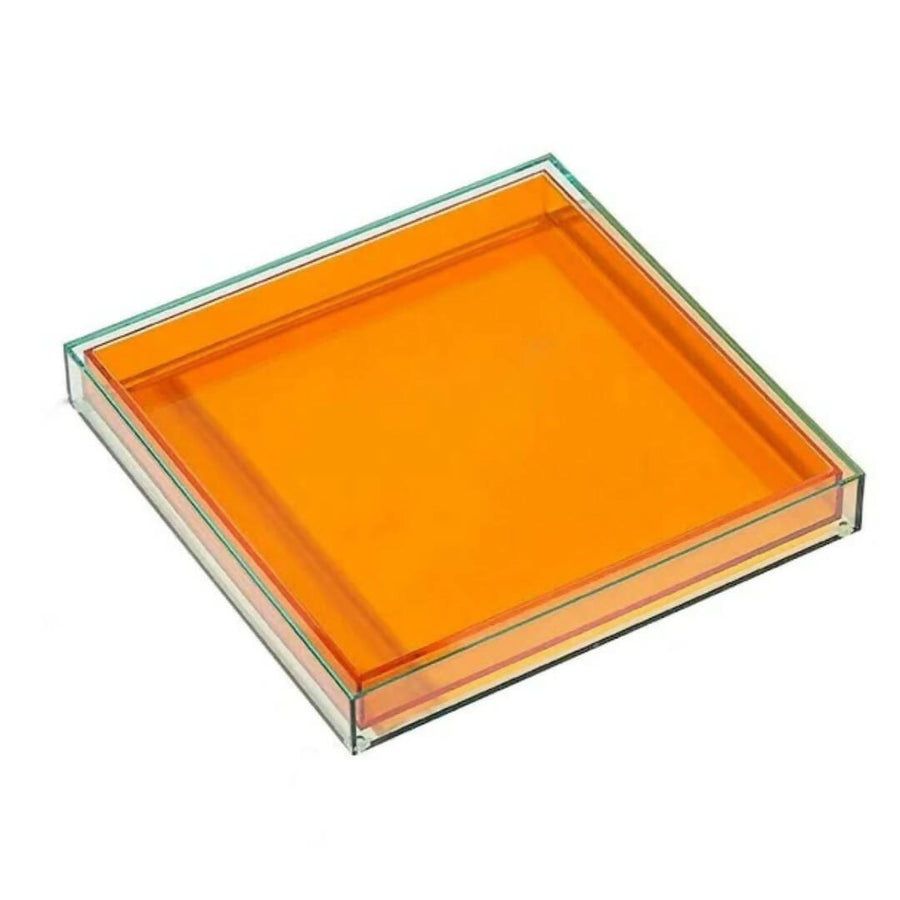 Orange Acrylic Tray