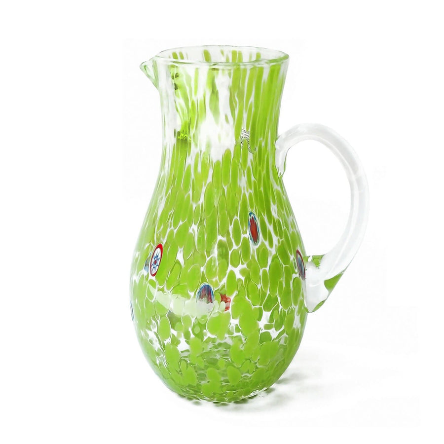 Green Murano Glass Carafe