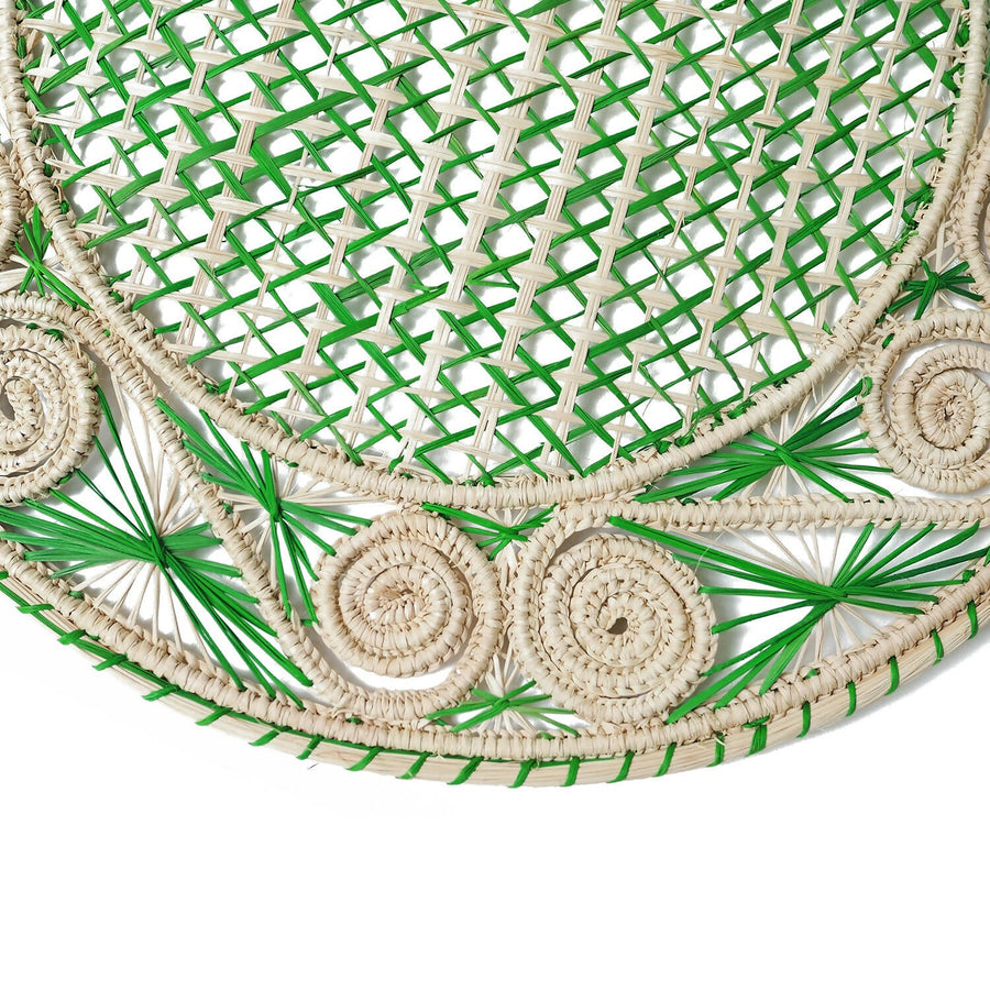 Green Iraca Placemats (Set of 4)