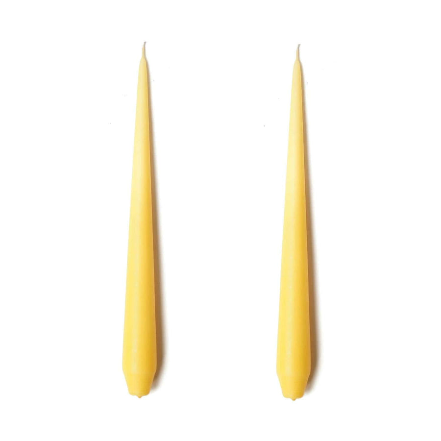 Yellow Taper Candles